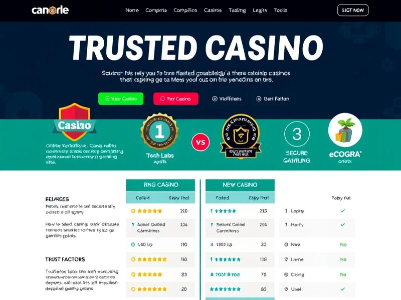 Discover the latest new trusted online casinos with secure gaming environments, expert reviews, and verified licensing. Find the safest and most reputable platforms for rare casino games and stay updated on industry standards and player protection.